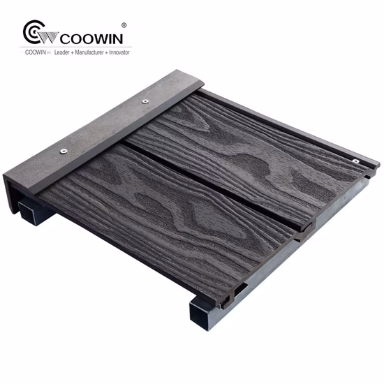 Prefab Decorative Fireproof Weather Resistant WPC Cladding Wall